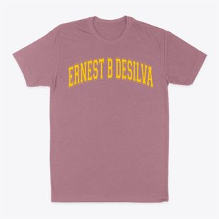 Ernest B Desilva Elementary School Varsity Arch Classic Dad T-Shirt