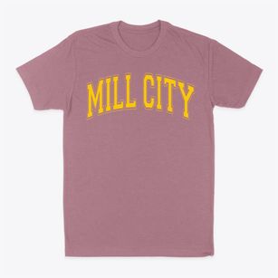 Mill City Montessori School Varsity Arch Classic Dad T-Shirt