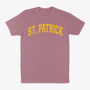Saint Patrick School Varsity Arch Classic Dad T-Shirt