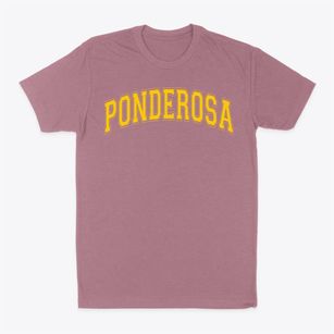 Ponderosa Elementary School Varsity Arch Classic Dad T-Shirt