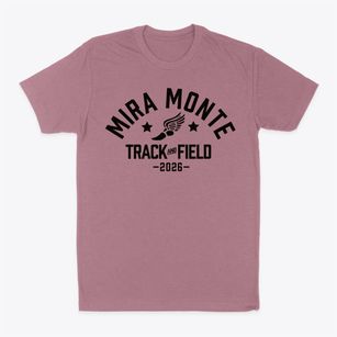 Mira Monte High School Track and Field Classic Dad T-Shirt