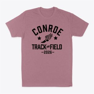 Conroe Adventist Junior Academy Track and Field Classic Dad T-Shirt