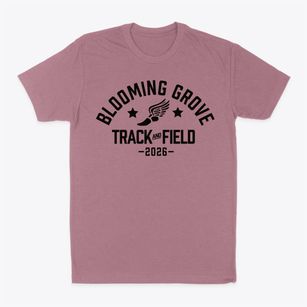 Blooming Grove Elementary School Track and Field Classic Dad T-Shirt