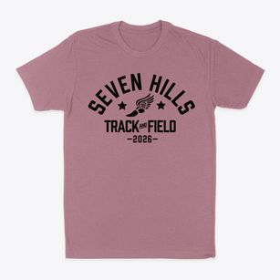 Seven Hills Elementary School Track and Field Classic Dad T-Shirt