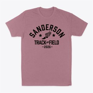 Sanderson High School Track and Field Classic Dad T-Shirt