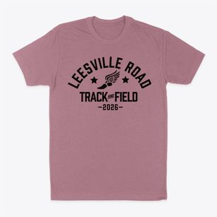 Leesville Road Elementary School Track and Field Classic Dad T-Shirt