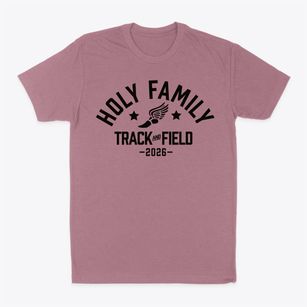 Holy Family School Track and Field Classic Dad T-Shirt