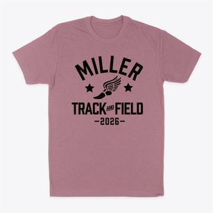 Miller Elementary School Track and Field Classic Dad T-Shirt