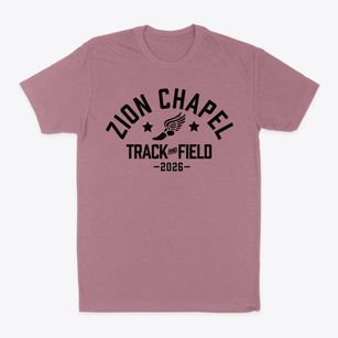 Zion Chapel High School Track and Field Classic Dad T-Shirt