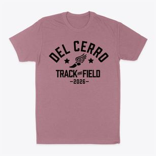 Del Cerro Elementary School Track and Field Classic Dad T-Shirt