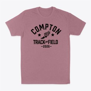 Compton Early College High School Track and Field Classic Dad T-Shirt