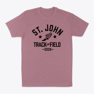 Saint John Lutheran School Track and Field Classic Dad T-Shirt
