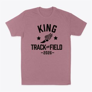 Martin Luther King Elementary School Track and Field Classic Dad T-Shirt