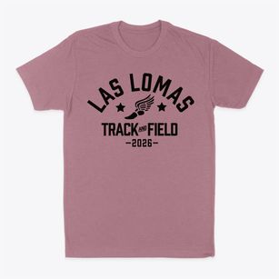 Las Lomas Elementary School Track and Field Classic Dad T-Shirt