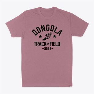 Dongola High School Track and Field Classic Dad T-Shirt