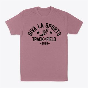 Diva La Sports Track and Field Classic Dad T-Shirt