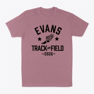 Evans Middle School Track and Field Classic Dad T-Shirt