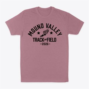Mound Valley School Track and Field Classic Dad T-Shirt