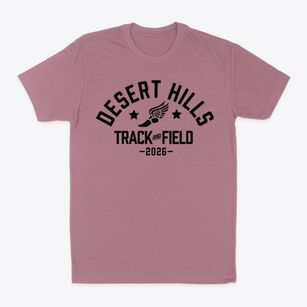 Desert Hills Christian Academy Track and Field Classic Dad T-Shirt