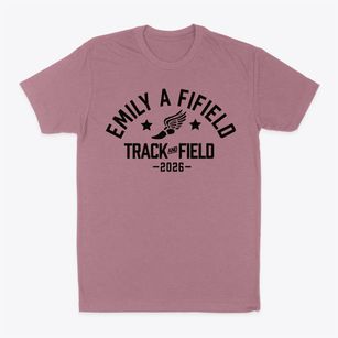 Emily A Fifield Elementary School Track and Field Classic Dad T-Shirt