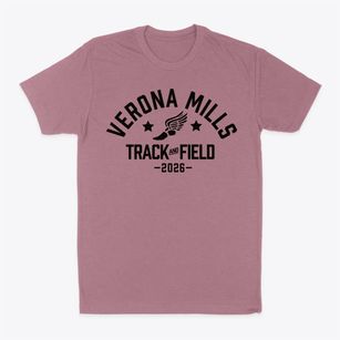Verona Mills School Track and Field Classic Dad T-Shirt