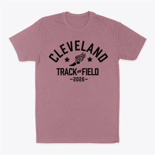 Cleveland Elementary School Track and Field Classic Dad T-Shirt