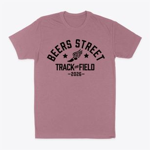Beers Street Middle School Track and Field Classic Dad T-Shirt