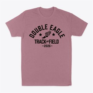 Double Eagle Elementary School Track and Field Classic Dad T-Shirt
