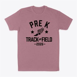 Pre Kindergarten School Track and Field Classic Dad T-Shirt