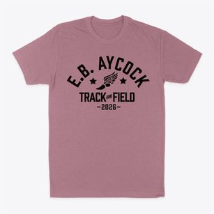E.b. Aycock Middle School Track and Field Classic Dad T-Shirt