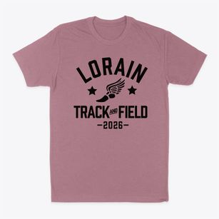 Lorain Middle School Track and Field Classic Dad T-Shirt