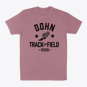Dohn Community High School Track and Field Classic Dad T-Shirt