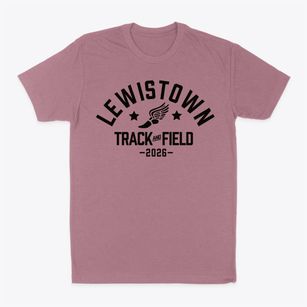Lewistown High School Track and Field Classic Dad T-Shirt