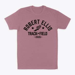 Robert Ellis Middle School Track and Field Classic Dad T-Shirt