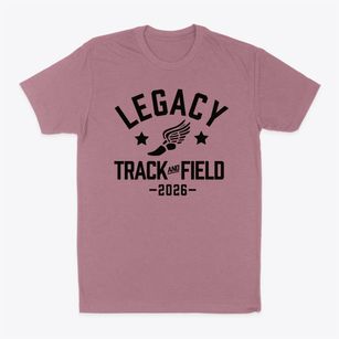 Legacy Middle School Track and Field Classic Dad T-Shirt