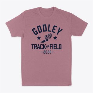Godley Pee Wee Football Association Track and Field Classic Dad T-Shirt