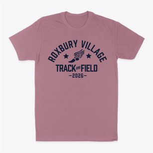 Roxbury Village School Track and Field Classic Dad T-Shirt