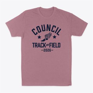 Council Elementary School Track and Field Classic Dad T-Shirt