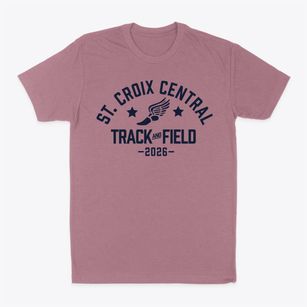 St. Croix Central High School Track and Field Classic Dad T-Shirt