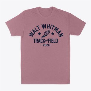 Walt Whitman Elementary School Track and Field Classic Dad T-Shirt