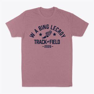 W A Bing Lecroy Career Technology Center Track and Field Classic Dad T-Shirt