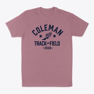 Coleman Middle School Track and Field Classic Dad T-Shirt