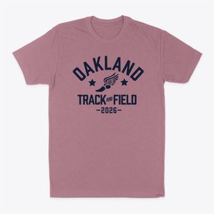 Oakland Elementary School Track and Field Classic Dad T-Shirt