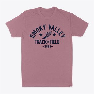 Smoky Valley High School Track and Field Classic Dad T-Shirt