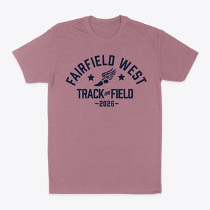 Fairfield West Elementary School Track and Field Classic Dad T-Shirt