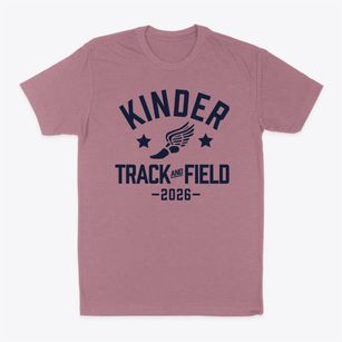 Kinder Middle School Track and Field Classic Dad T-Shirt