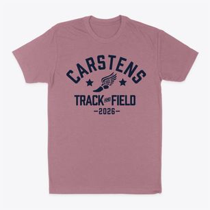 Carstens Elementary School Track and Field Classic Dad T-Shirt