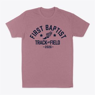 First Baptist Academy Track and Field Classic Dad T-Shirt