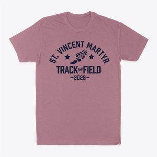 Saint Vincent Martyr School Track and Field Classic Dad T-Shirt