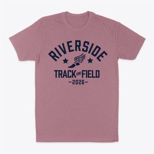 Riverside Elementary Magnet School Track and Field Classic Dad T-Shirt